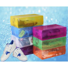 Китай Пластиковая коробка для обуви (коробка для обуви из ПВХ)